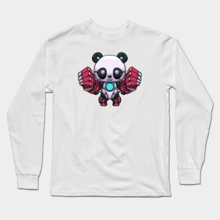 Robotic Panda Pal Long Sleeve T-Shirt